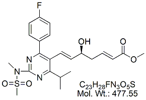 RSV39: Rosuvastatin 2,3-Anhydro Acid Methyl Ester