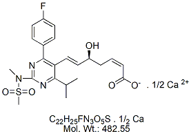 RSV11C: Rosuvastatin EP Impurity K (Calcium)