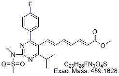 RSV49: Rosuvastatin 2,3,4,5-Dianhydro Acid Methyl Ester