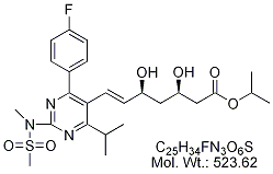 RSV38: Rosuvastatin Isopropyl Ester	; 100 MG