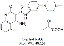 DVT00L: Dovitinib Lactate