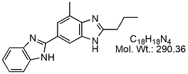 TST36: Telmisartan DiBenzimidazole N-Desmethyl Impurity
