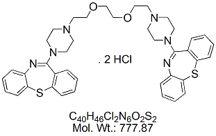 QTP05H: Quetiapine EP Impurity E (2HCl)