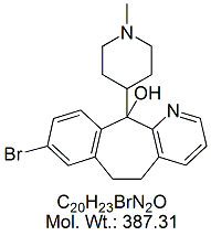 DLR41: Desloratadine 8-Bromo-11-Hydroxy-N-Methyl Impurity