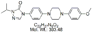 ICZ84: Itraconazole Methoxy Isopropyltriazolone Impurity