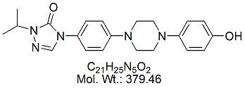 ICZ94: Itraconazole Hydroxy Isopropyltriazolone Impurity