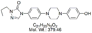 ICZ93: Itraconazole Hydroxy Propyltriazolone Impurity