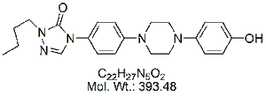 ICZ96: Itraconazole Hydroxy Butyltriazolone Impurity