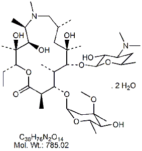 AZM00D: Azithromycin Dihydrate