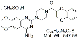 DXZ00M: Doxazosin Mesilate