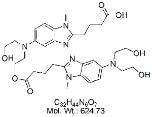 BDM43: Bendamustine Trihydroxyethyl Dimer Impurity
