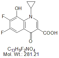 MXF14: Moxifloxacin Difluoro Hydroxy Acid Impurity