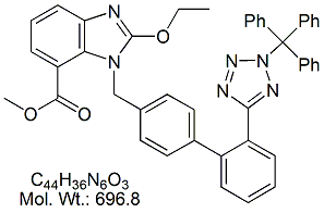 CST49: Candesartan Methyl Ester N2-Trityl Analog