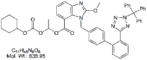 CST57: Candesartan Cilexetil N2-Trityl Methoxy Analog