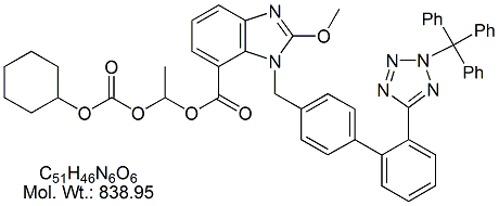 CST57: Candesartan Cilexetil N2-Trityl Methoxy Analog