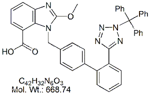 CST77: Candesartan N2-Trityl Methoxy Analog