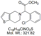 CPG42B: Clopidogrel Racemate (Base)