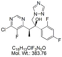 VRC40: Voriconazole 6-Chloro (2R,3S)-Isomer