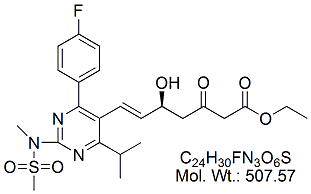 RSV33: Rosuvastatin 3-Oxo Ethyl Ester