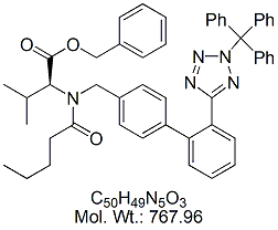VST46: Valsartan Benzyl Ester N2-Trityl Analog