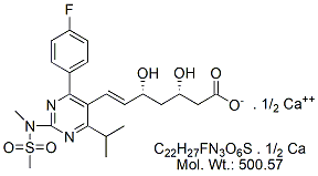 RSV07C: Rosuvastatin EP Impurity G (Calcium Salt)