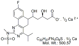 RSV08C: Rosuvastatin EP Impurity H (Calcium Salt)