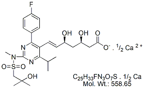 RSV01C: Rosuvastatin EP Impurity A (Calcium Salt)