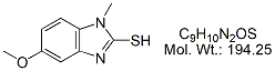 OMP55: Omeprazole N1-Methyl 5-Methoxy Thiol Impurity