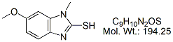 OMP56: Omeprazole N1-Methyl 6-Methoxy Thiol Impurity