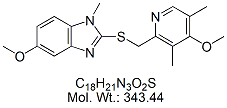 OMP45: Omeprazole Sulfide N1-Methyl 5-Methoxy Analog