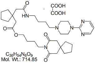 BPR10X: Buspirone EP Impurity J (Oxalate)