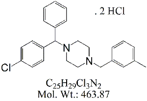 MCL00X: Meclizine Dihydrochloride