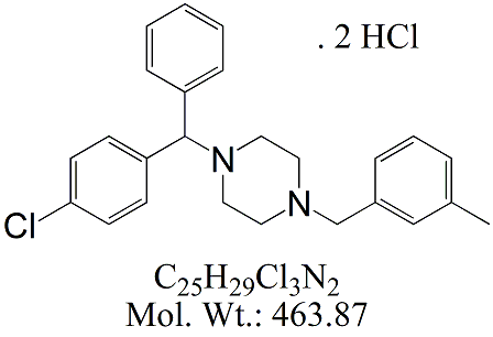 MCL00X: Meclizine Dihydrochloride