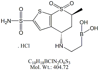 DZL03H: Dorzolamide EP Impurity C (HCl)