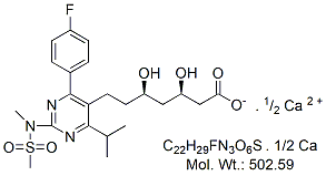 RSV12C: Rosuvastatin EP Impurity L (Calcium)