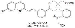 MTL80: Montelukast Ketocarbinol Impurity
