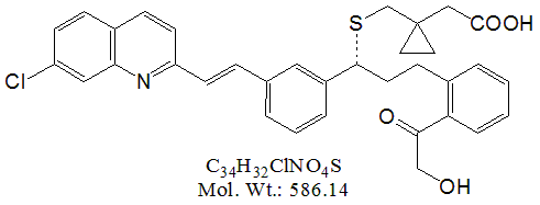 MTL80: Montelukast Ketocarbinol Impurity