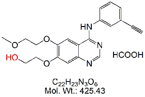 ELT13F: Erlotinib 7-O-Desmethyl Metabolite