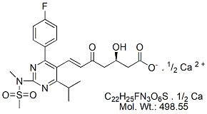 RSV03C: Rosuvastatin EP Impurity C (Calcium Salt)