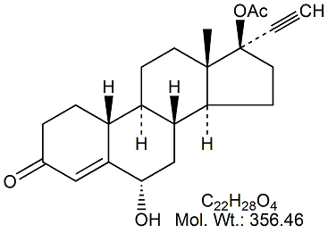 NEA49: Norethindrone Acetate 6alpha-Hydroxy Impurity