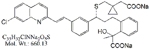 MTL52N: Montelukast Dicarboxylic Acid Disodium Salt : 10 MG