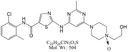 DST40: Dasatinib N4-Oxide