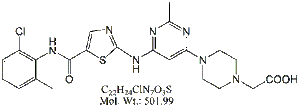 DST41: Dasatinib Carboxylic Acid
