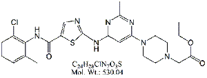 DST42: Dasatinib Carboxylic Acid Ethyl Ester