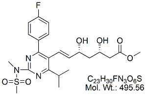 RSV66: Rosuvastatin (3S,5R)-Isomer Methyl Ester