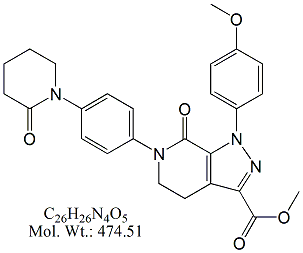 APX25: Apixaban USP RC E