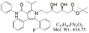 ATV82: Atorvastatin 2-Fluoro t-Butyl Ester