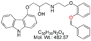 CVD39: Carvedilol O-Desmethyl O-Benzyl Impurity