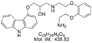 CVD44: Carvedilol O-Desmethyl O-Aminoethyl Impurity