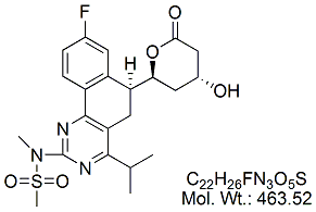 RSV87: Rosuvastatin (6S)-Lactone Impurity